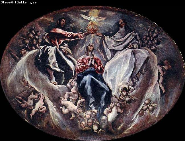 El Greco The Coronation of the Virgin